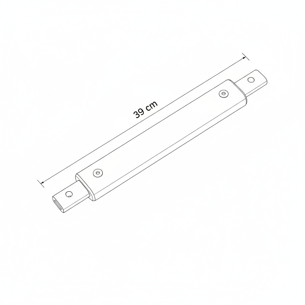 Bundeswehr Bett Adapter - 4 Verbindungsstücke für Doppelstockbett | 39cm Bild 3