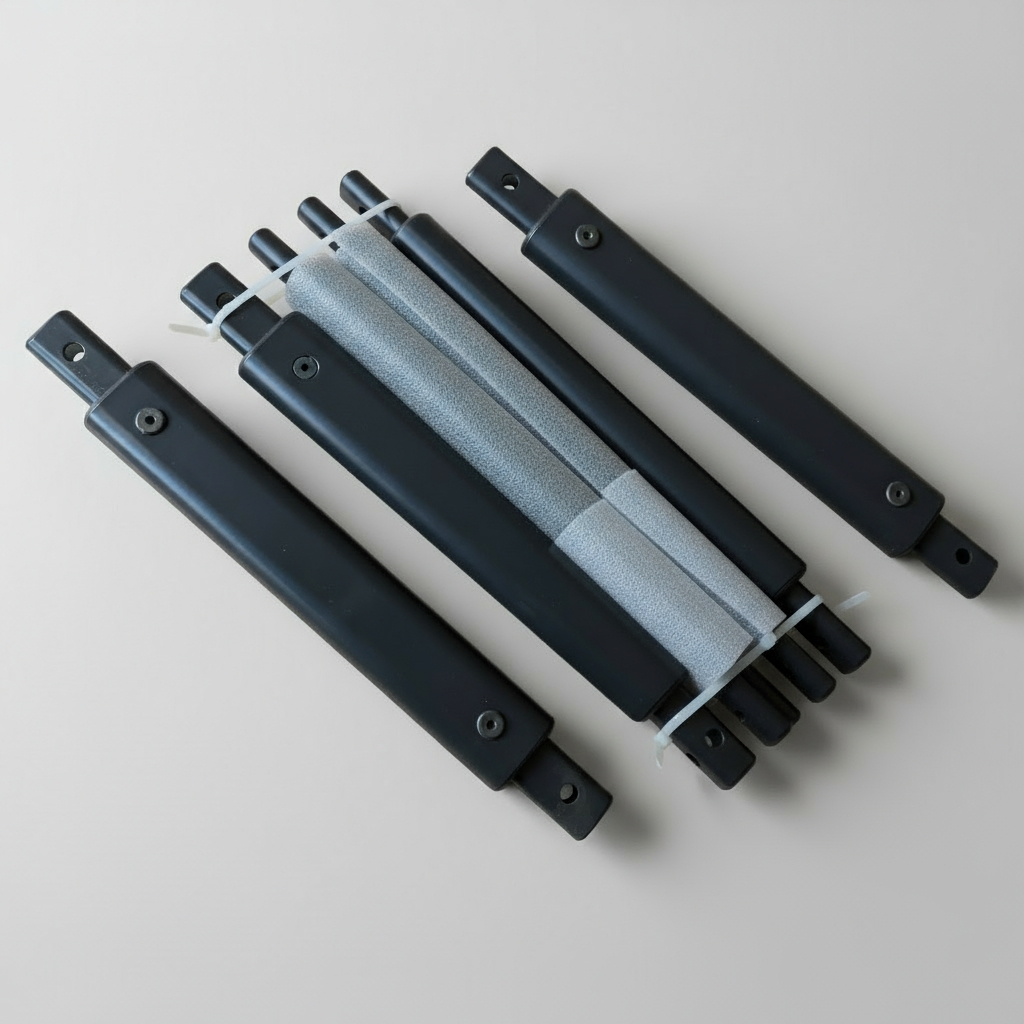 Bundeswehr Bett Adapter - 4 Verbindungsstücke für Doppelstockbett | 39cm Bild 2