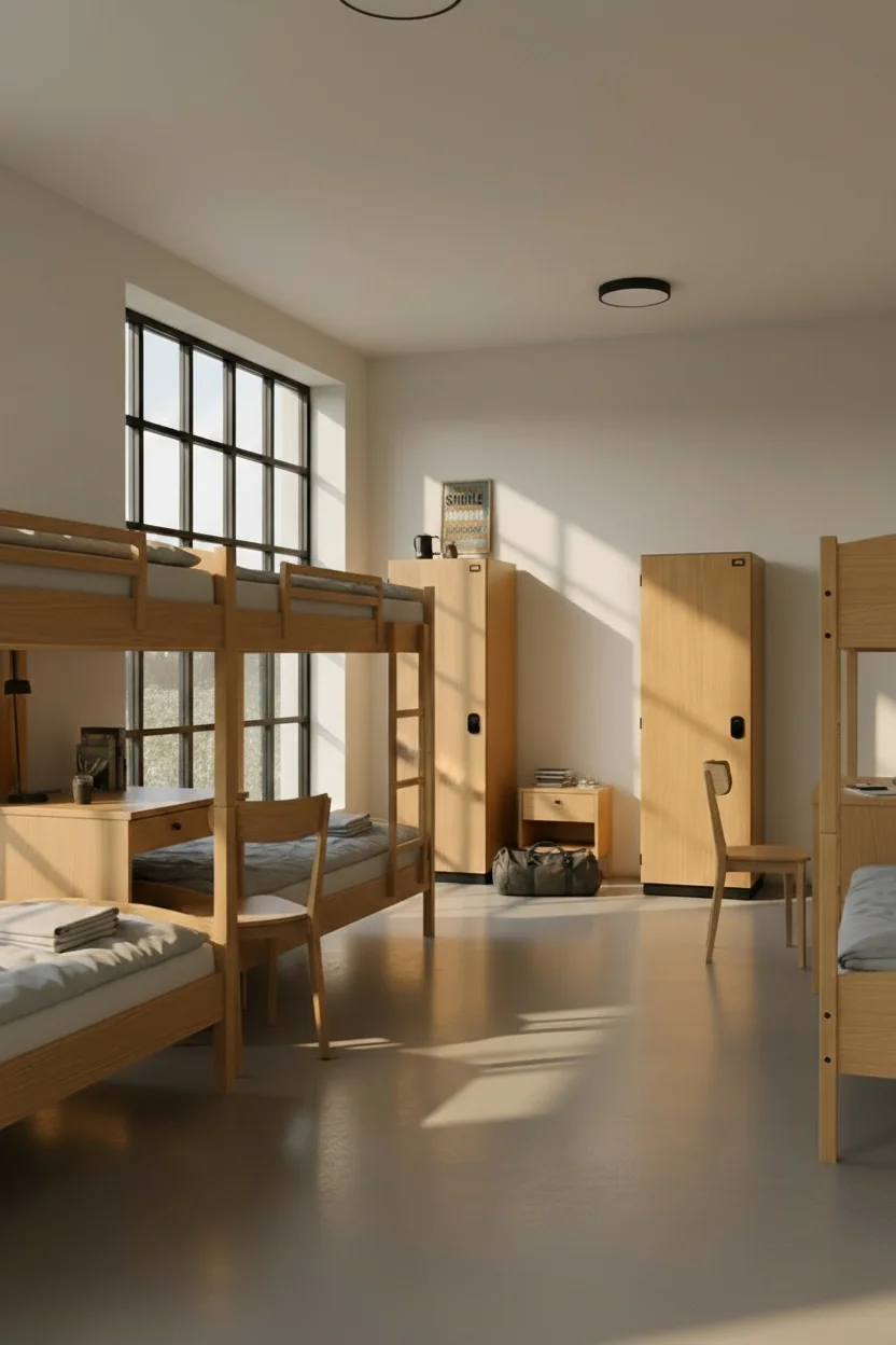 Bundeswehr Buche-Dekor Spind - Linke Variante Bild 5