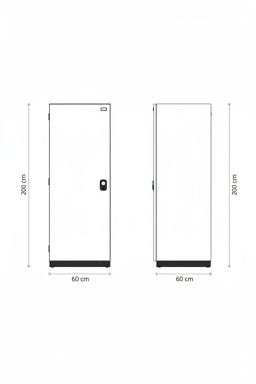 Bundeswehr Buche-Dekor Spind - Linke Variante Bild 3