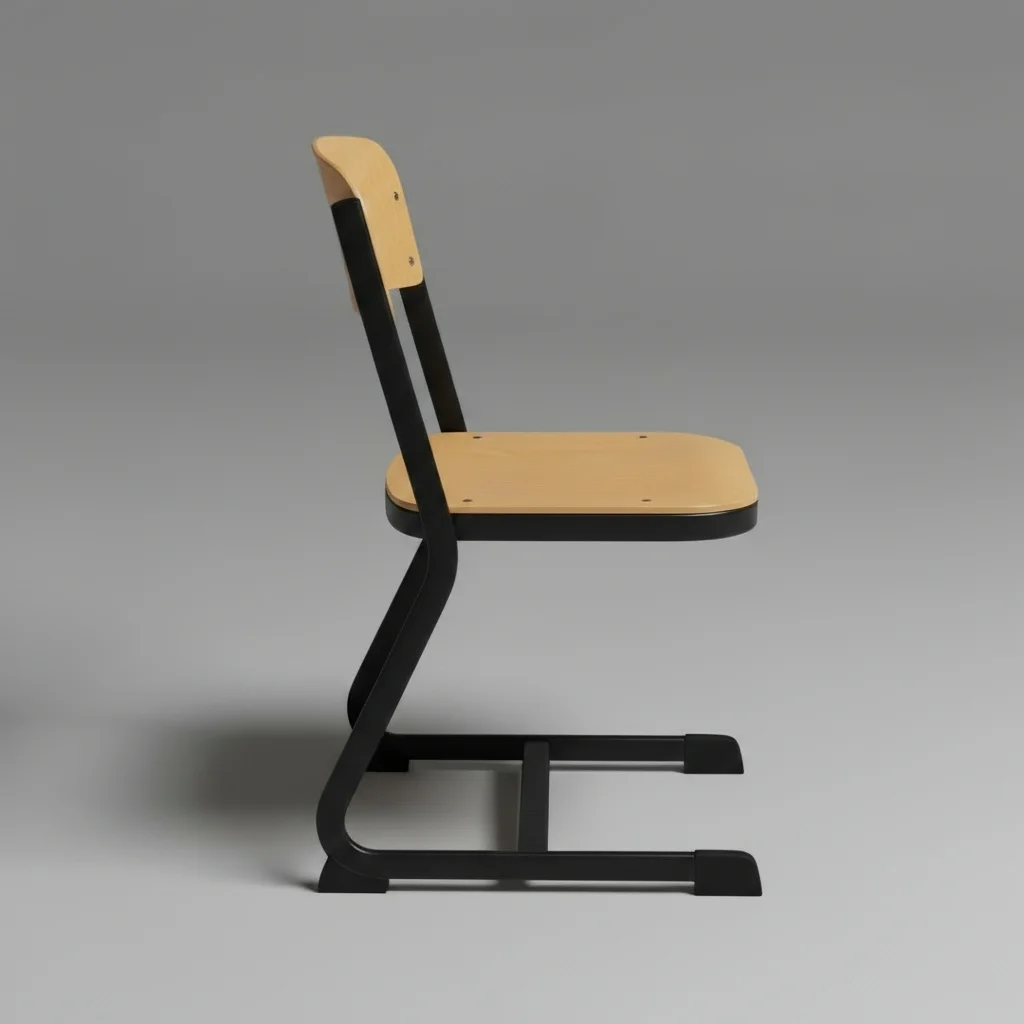 Bundeswehr Stapelstuhl - Unverwüstlich & Stapelbar Bild 2